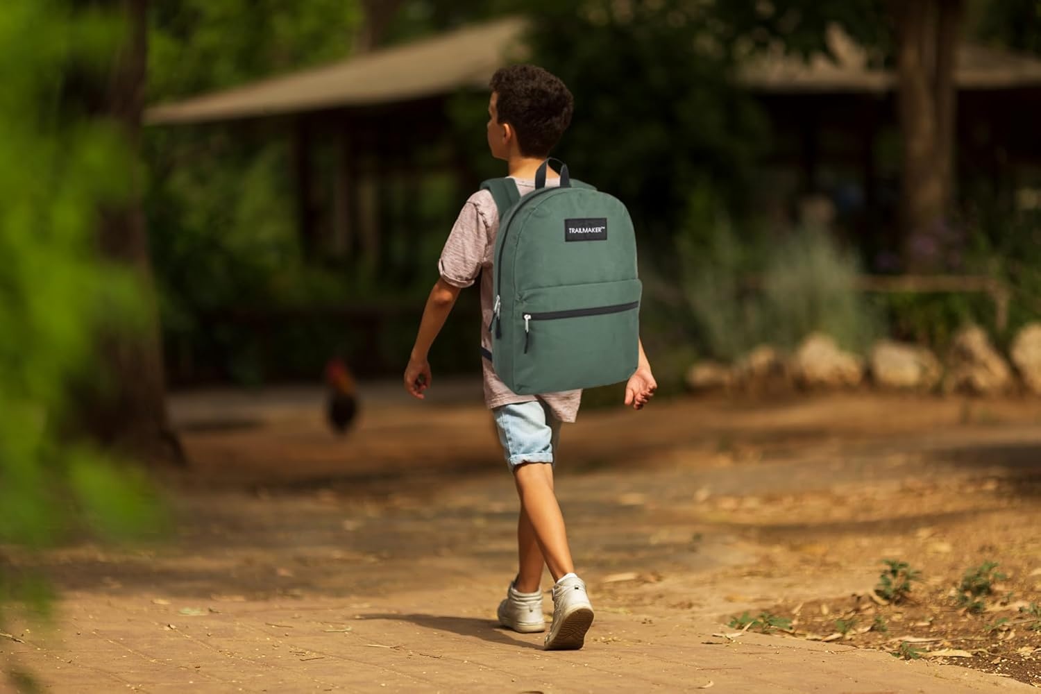 image:imageTrail maker 24 Pack 17 Inch Backpacks in Bulk Backpacks for Boys Girls School and Homeless DonationAssorted 12 Colors Pack