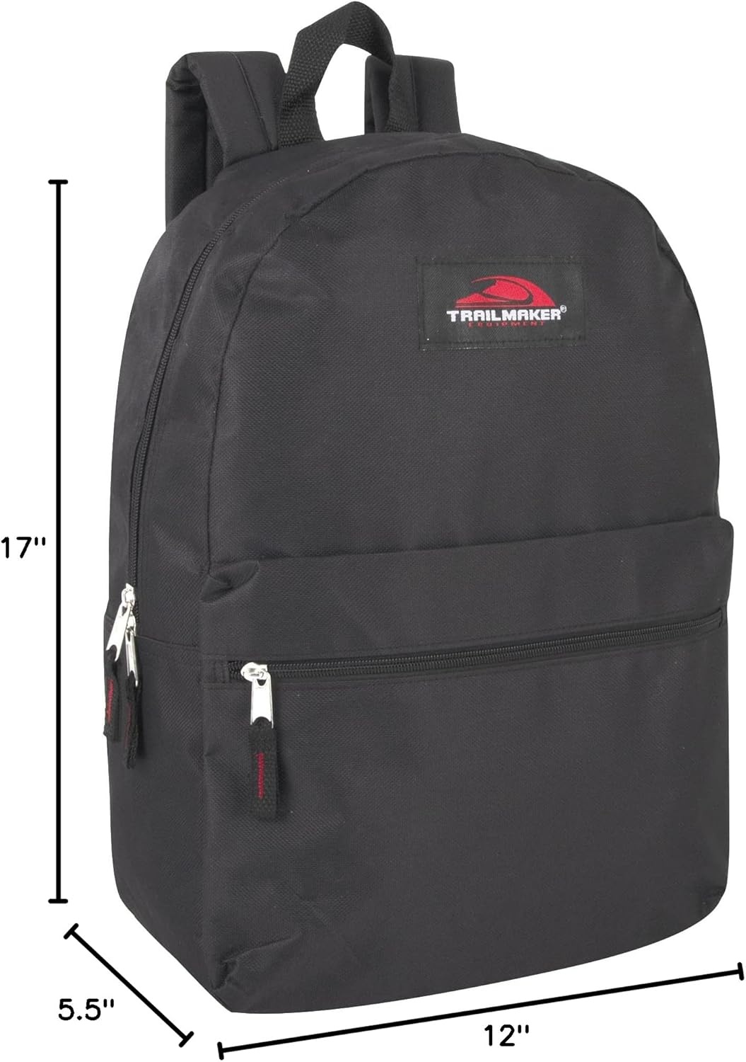 image:imageTrail maker 24 Pack 17 Inch Backpacks in Bulk Backpacks for Boys Girls School and Homeless DonationAssorted 6 Colors Pack