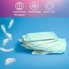 image:image100 Pack Bulk Panty Liners for Homeless Hospitals  Long Panty Liners for Postpartum Incontinence Menstruation Bulk Individually Wrapped Liners for Women
