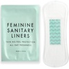 image:image100 Pack Bulk Panty Liners for Homeless Hospitals  Long Panty Liners for Postpartum Incontinence Menstruation Bulk Individually Wrapped Liners for Women