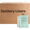 image:image100 Pack Bulk Panty Liners for Homeless Hospitals  Long Panty Liners for Postpartum Incontinence Menstruation Bulk Individually Wrapped Liners for Women