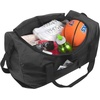 image:image24 Pack Bulk Duffle Bags Wholesale for Homeless Adult Men Women Travel and Sports Teams All Black PackAll Black Pack