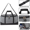 image:image24 Pack Bulk Duffle Bags Wholesale for Homeless Adult Men Women Travel and Sports Teams All Black PackAll Grey Pack