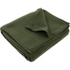 image:image24 Pack Bulk Fleece Fall Throw Blankets 50x60 for Wedding Favors Homeless Women Men Homes Bed Sofa Couch Office Pet Blankets Travel  Soft Warm Lightweight Throw Blankets in Bulk 8 ColorDark Green