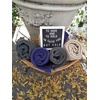 image:image24 Pack Bulk Fleece Fall Throw Blankets 50x60 for Wedding Favors Homeless Women Men Homes Bed Sofa Couch Office Pet Blankets Travel  Soft Warm Lightweight Throw Blankets in Bulk 8 ColorNavy Blue