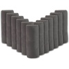 image:image24 Pack Bulk Fleece Fall Throw Blankets 50x60 for Wedding Favors Homeless Women Men Homes Bed Sofa Couch Office Pet Blankets Travel  Soft Warm Lightweight Throw Blankets in Bulk 8 ColorGrey