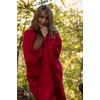 image:image24 Pack Bulk Fleece Fall Throw Blankets 50x60 for Wedding Favors Homeless Women Men Homes Bed Sofa Couch Office Pet Blankets Travel  Soft Warm Lightweight Throw Blankets in Bulk 8 ColorRed