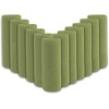image:image24 Pack Bulk Fleece Fall Throw Blankets 50x60 for Wedding Favors Homeless Women Men Homes Bed Sofa Couch Office Pet Blankets Travel  Soft Warm Lightweight Throw Blankets in Bulk 8 ColorGreen