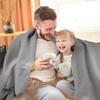 image:image24 Pack Bulk Fleece Fall Throw Blankets 50x60 for Wedding Favors Homeless Women Men Homes Bed Sofa Couch Office Pet Blankets Travel  Soft Warm Lightweight Throw Blankets in Bulk 8 ColorGrey