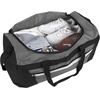 image:image24 Pack Reflective Duffle Bags Bulk for Homeless Adults Gym Foster Kids Bulk Duffel Bags Wholesale Black PackGrey Pack