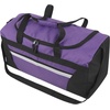 image:image24 Pack Reflective Duffle Bags Bulk for Homeless Adults Gym Foster Kids Bulk Duffel Bags Wholesale Black PackPurple Pack