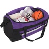 image:image24 Pack Reflective Duffle Bags Bulk for Homeless Adults Gym Foster Kids Bulk Duffel Bags Wholesale Black PackPurple Pack