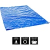 image:image25 Pack Blue Tarps Heavy Duty Waterproof Bulk Tarps for Homeless Camping Tents Construction Debris Roof 6 ft x 8 ft6 ft x 8 ft