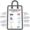 image:image45 Piece Camping Backpack Outdoor Hygiene Kit Essentials Individually Wrapped Personal Hygiene Kits for Homeless Men Women 12 Kits of 45 Pieces12 Kits of 45 Pieces