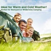 image:image5 Pack of 5 to 6 Person Tent All Season Pop Up Waterproof for Camping Groups Immigrants Disaster Relief Homeless People Bulk Cold Weather TentsGreen Tents