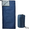 image:imageBulk 10 Pack Envelope Sleeping Bags 4 Seasons Warm or Cold Lightweight Indoor Outdoor Sleeping Bags for Adults Backpacking CampingBlue Sleeping Bags