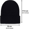 image:imageTrail Maker 10 Pack Winter Hats  Bulk Beanies Wholesale Winter Hats for Men Women TeensSolid Black Pack