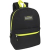 image:imageTrail maker 24 Pack 17 Inch Backpacks in Bulk Backpacks for Boys Girls School and Homeless DonationBlack Color Trim Pack