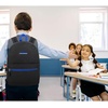 image:imageTrail maker 24 Pack 17 Inch Backpacks in Bulk Backpacks for Boys Girls School and Homeless DonationBlack Color Trim Pack