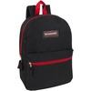 image:imageTrail maker 24 Pack 17 Inch Backpacks in Bulk Backpacks for Boys Girls School and Homeless DonationBlack Color Trim Pack