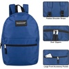 image:imageTrail maker 24 Pack 17 Inch Backpacks in Bulk Backpacks for Boys Girls School and Homeless DonationBlue