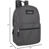image:imageTrail maker 24 Pack 17 Inch Backpacks in Bulk Backpacks for Boys Girls School and Homeless DonationGray