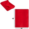 image:imageTrail maker 24 Pack Bulk Hypoallergenic Microfiber Fleece Blankets  30x40 Fleece Throw Blankets in Bulk 160 GSM Wholesale Throw Blankets for Fall Weddings Homeless Donation for Warmth