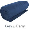image:imageTrail maker 24 Pack Bulk Hypoallergenic Microfiber Fleece Blankets  30x40 Fleece Throw Blankets in Bulk 160 GSM Wholesale Throw Blankets for Fall Weddings Homeless Donation for Warmth