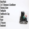 image:imageTrail maker 25 Pack Homeless Care Package Hygiene Kits for Men 13 Piece Travel Size Toiletries Summer Essentials with Toothbrush Soap Shampoo and Deodorant