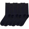 image:imageTrail maker Mens Crew Socks100 Pairs Bulk MoistureWicking Crew Socks for Men size 1013Heat amp Cold Homeless DonationBlack