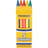 image:imageTrail maker Wholesale Bright Wax Coloring Crayons in Bulk 24 Pack 5 Per Box in Assorted Bundle Art Sets 24 Pack96 Pack