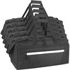 image:image24 Pack Reflective Duffle Bags Bulk for Homeless Adults Gym Foster Kids Bulk Duffel Bags Wholesale Black PackBlack Pack