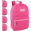 image:imageTrail maker 24 Pack 17 Inch Backpacks in Bulk Backpacks for Boys Girls School and Homeless DonationPink