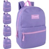 image:imageTrail maker 24 Pack 17 Inch Backpacks in Bulk Backpacks for Boys Girls School and Homeless DonationPurple
