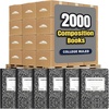 image:imageTrail maker 50 Pack Bulk Composition Notebooks College Ruled Marble Cover 200 Pages 100 Sheets 975 x 75 Bulk School Supplies for Classroom Office amp School Donations2 000 pack