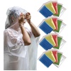 image:imageTrail maker Bulk Rain Ponchos for Adults 200 Pack 100 Waterproof Emergency Disposable Wholesale Rain Coat Ponchos with HoodAssorted Colors