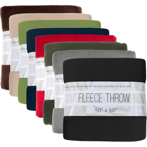 image:image24 Pack Bulk Fleece Fall Throw Blankets 50x60 for Wedding Favors Homeless Women Men Homes Bed Sofa Couch Office Pet Blankets Travel  Soft Warm Lightweight Throw Blankets in Bulk 8 Color8 Color