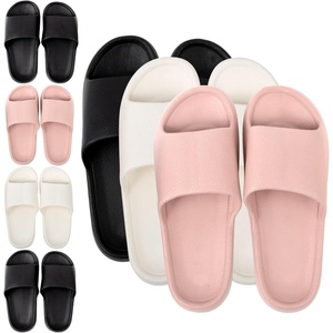 image:imageTrail Maker Slide Sandals for Women Wedding Flip Flops in Bulk Washable House ShoesTricolor Pack