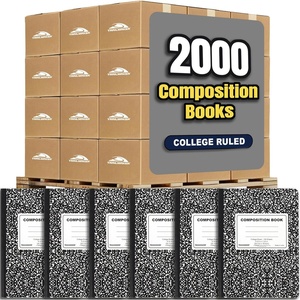 image:imageTrail maker 50 Pack Bulk Composition Notebooks College Ruled Marble Cover 200 Pages 100 Sheets 975 x 75 Bulk School Supplies for Classroom Office amp School Donations2 000 pack