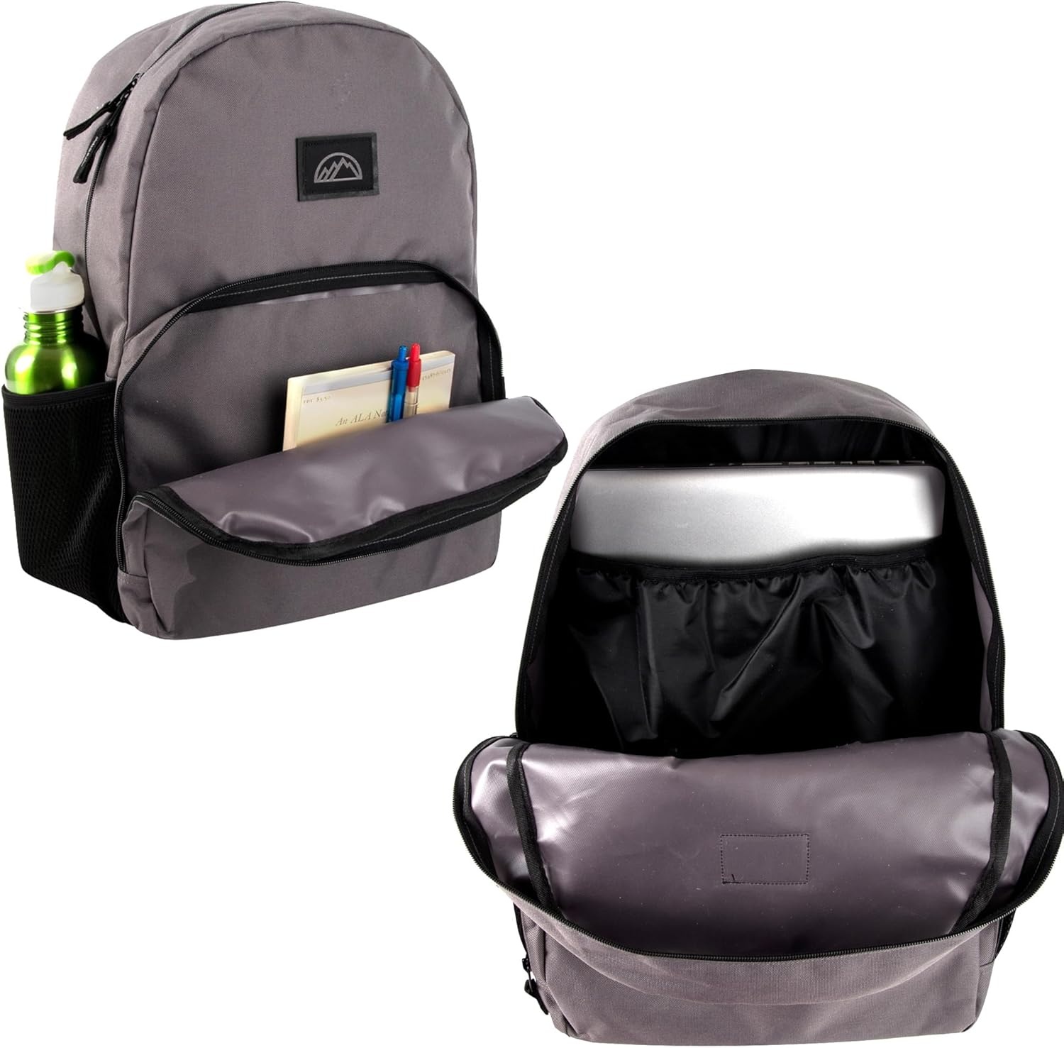 image:imageSummit Ridge 17 Inch Laptop Backpacks 24 Pack Large Pockets Mesh Shoulder Straps for Travel Commute24 Pack Assorted Colors