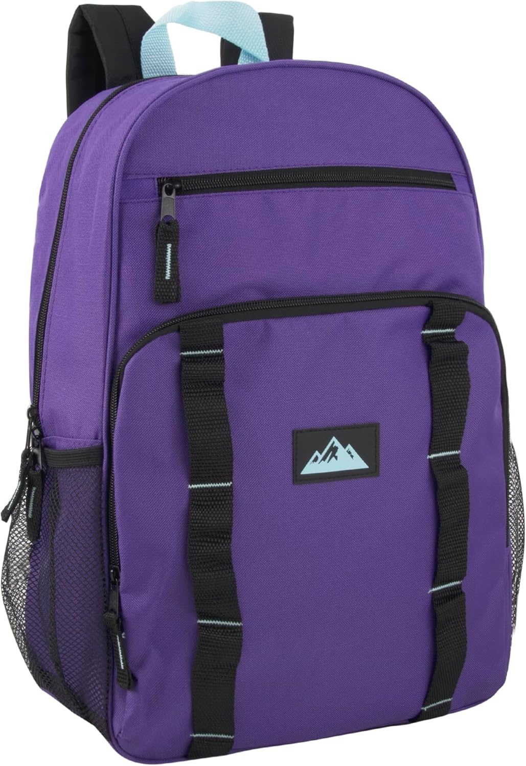 image:imageTrail maker 24 Pack Multicolor Mesh Side Pocket 17 Inch Backpacks Padded Shoulder Straps for Travel Commute24 Pack Assorted Pastel Colors