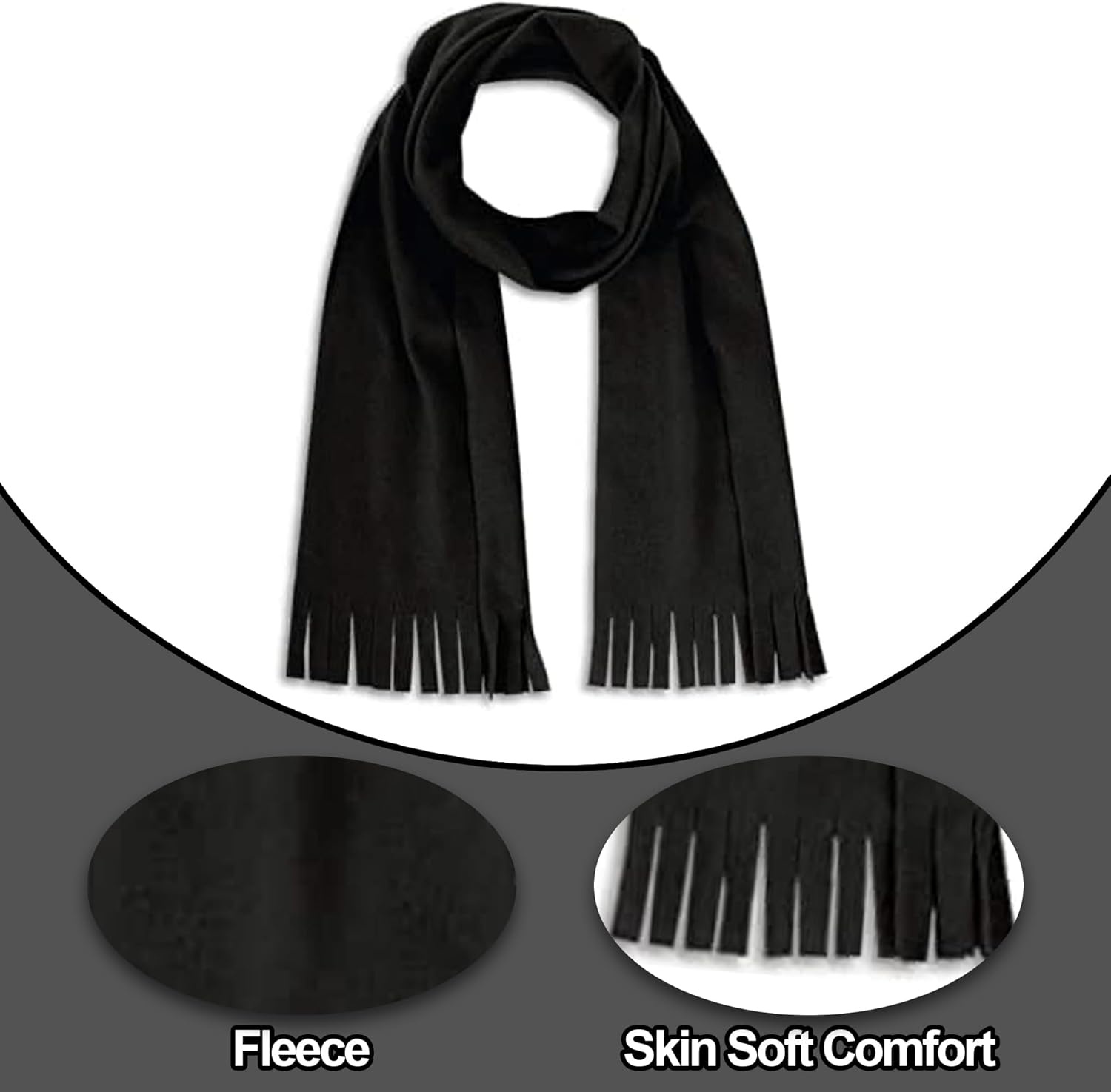 image:imageTrail maker Bulk Scarves for Women Wedding Homeless 100 Scarves Pack Lightweight Wholesale Pashmina Scarves in BulkAssorted Colors Pack