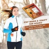 image:image100 Pack Bulk Hand Warmers Bulk Foot Warmers Bulk Body Warmers for 810 Hours of Natural HeatBody Warmers