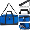 image:image20 Inch 40 Liter Duffel Bag for Men Women Travel Weekender Overnight Carryon Shoulder Duffel Tote Bag BlackBlue