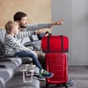 image:image20 Inch 40 Liter Duffel Bag for Men Women Travel Weekender Overnight Carryon Shoulder Duffel Tote Bag BlackRed