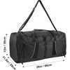 image:image24 pack Extra Large 26 Inch 79 Liter Duffel Bags 48 Inch Shoulder Strap Reflective Piping for Travel Gym Sports Track Field in Navy BlueAssorted Colors