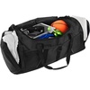 image:image24 pack Extra Large 26 Inch 79 Liter Duffel Bags 48 Inch Shoulder Strap Reflective Piping for Travel Gym Sports Track Field in Navy BlueBlack