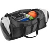 image:image24 pack Extra Large 26 Inch 79 Liter Duffel Bags 48 Inch Shoulder Strap Reflective Piping for Travel Gym Sports Track Field in Navy BlueGray