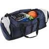 image:image24 pack Extra Large 26 Inch 79 Liter Duffel Bags 48 Inch Shoulder Strap Reflective Piping for Travel Gym Sports Track Field in Navy BlueNavy Blue