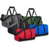 image:image30 Liter 17 Inch Canvas Duffle Bags for Men and Women  Travel Weekender Overnight CarryOn Shoulder Duffel Tote Bags GreyGreen